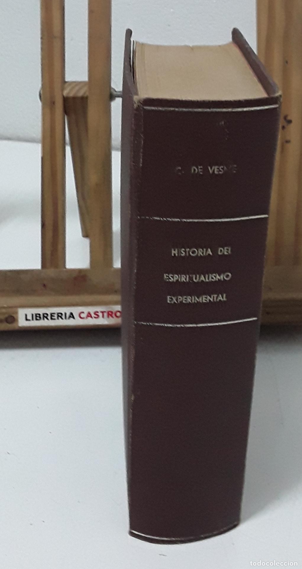 Libros: Historia del esperitualismo experimental - C. de Vesme. - Foto 4