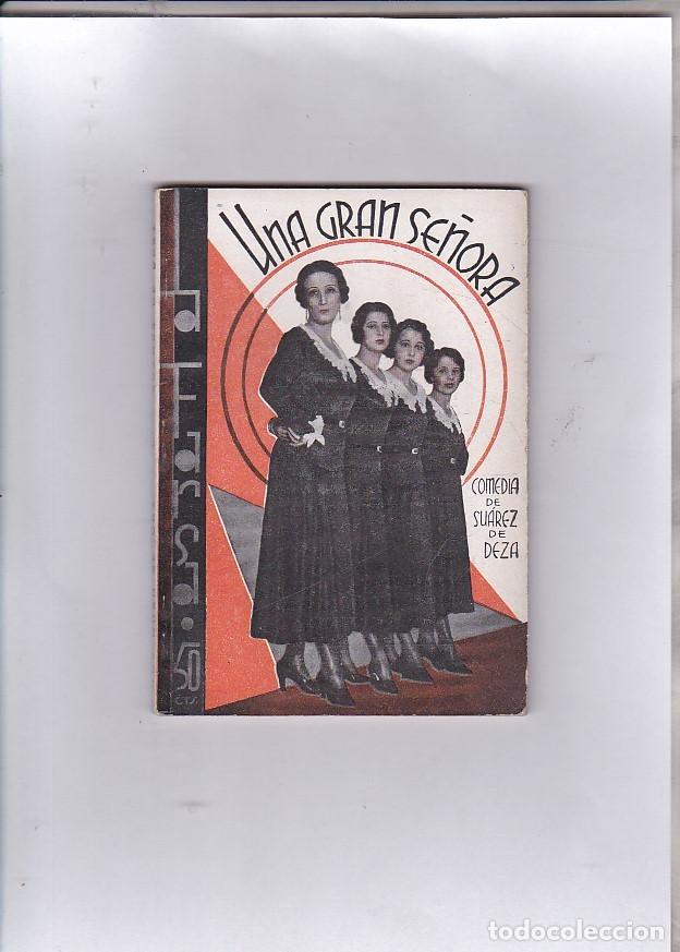 Libros: UNA GRAN SE&Ntilde;ORA - SUAREZ DE DEZA, Enrique - Foto 1