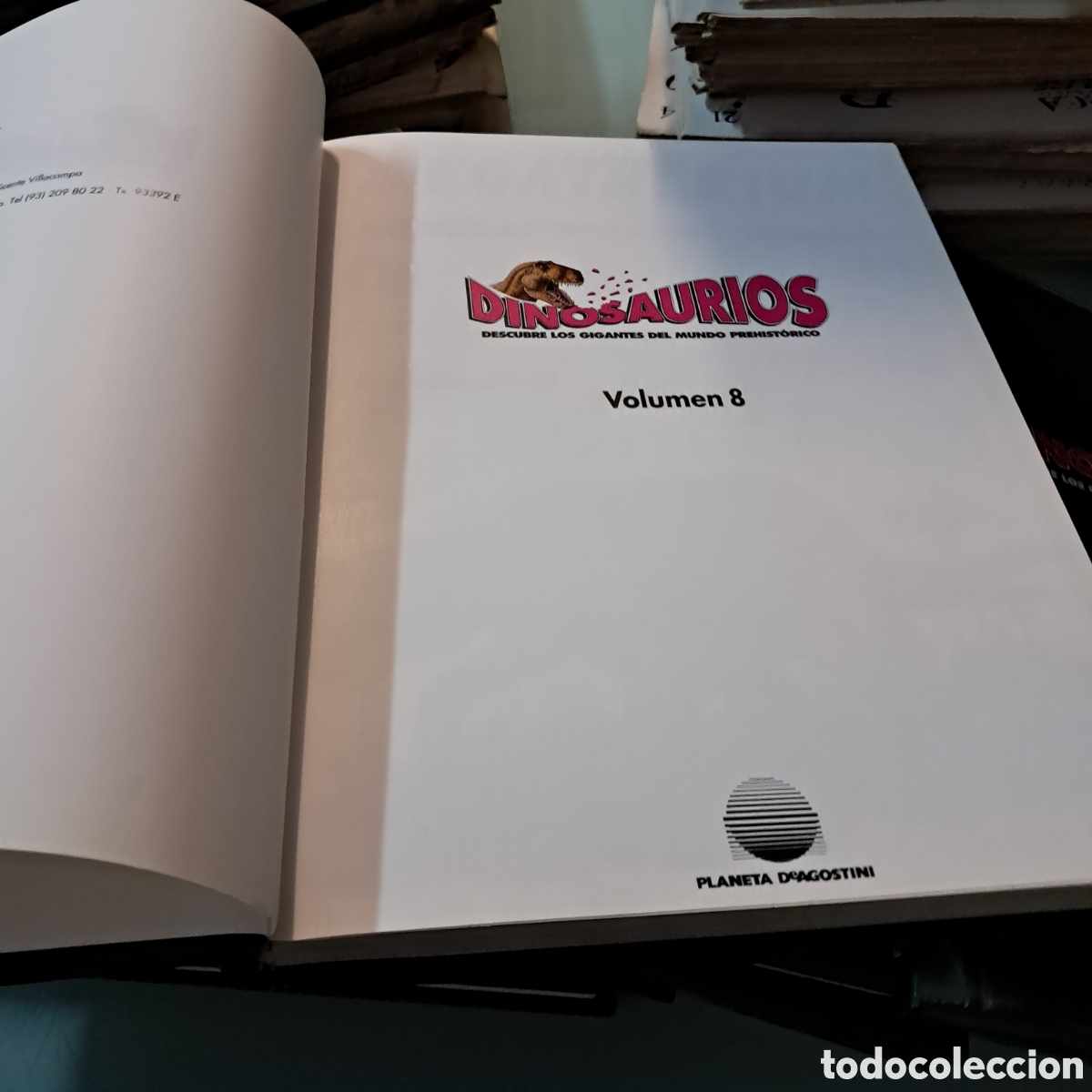 Libros: Dinosaurios, 8 vol&uacute;menes, Planeta Agostini, - Foto 3