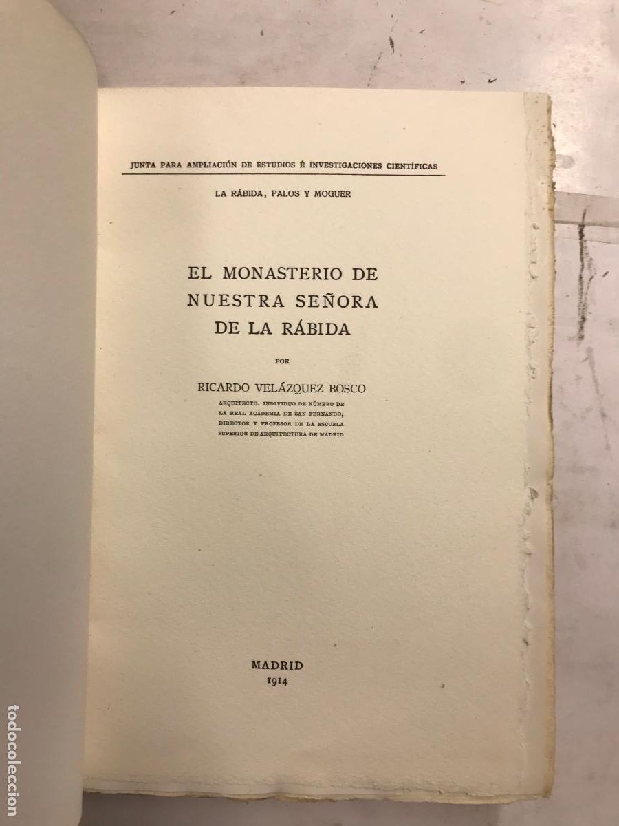 Libros: EL MONASTERIO DE NUESTRA SE&Ntilde;ORA DE LA R&Aacute;BIDA. - RICARDO VEL&Aacute;ZQUEZ BOSCO. - Foto 1
