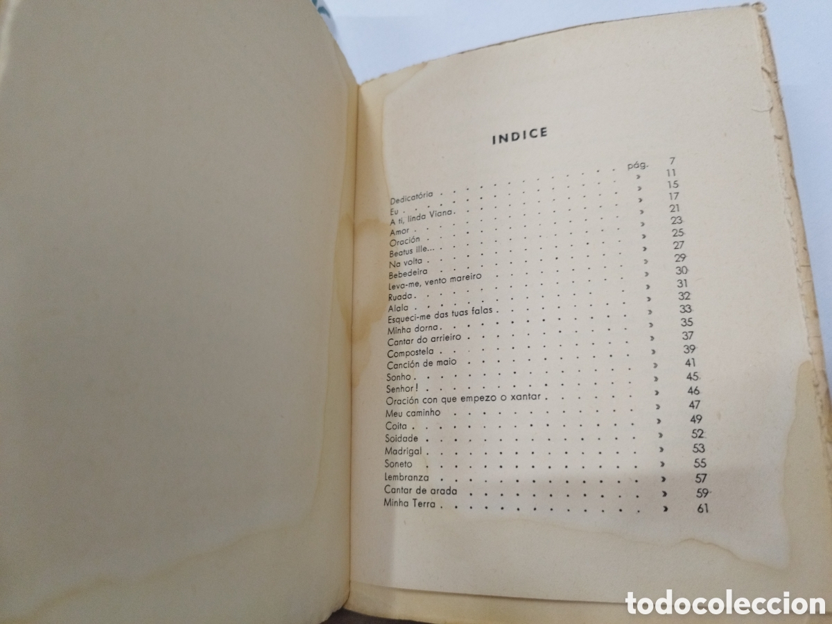 Libros: SULCO E VENTO. A&ntilde;o 1936. Galicia - DE LAS CASAS,Alvaro - Foto 5