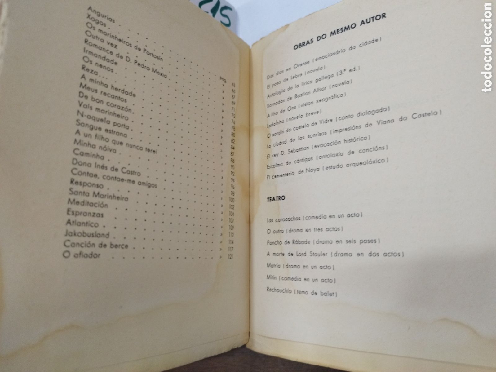 Libros: SULCO E VENTO. A&ntilde;o 1936. Galicia - DE LAS CASAS,Alvaro - Foto 6