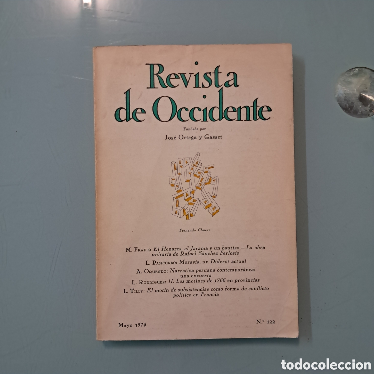 Libros: Revista de Occidente, mayo 1973, numero 122 - Foto 1