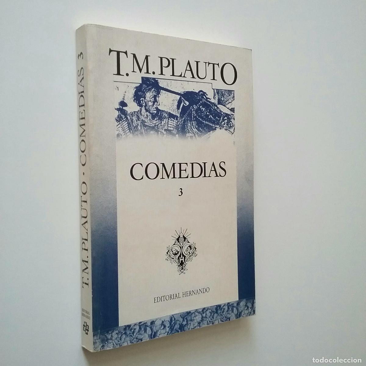 Libros: Plauto - Comedias 3 (El mercader, El militar, el fantasma) - Foto 1