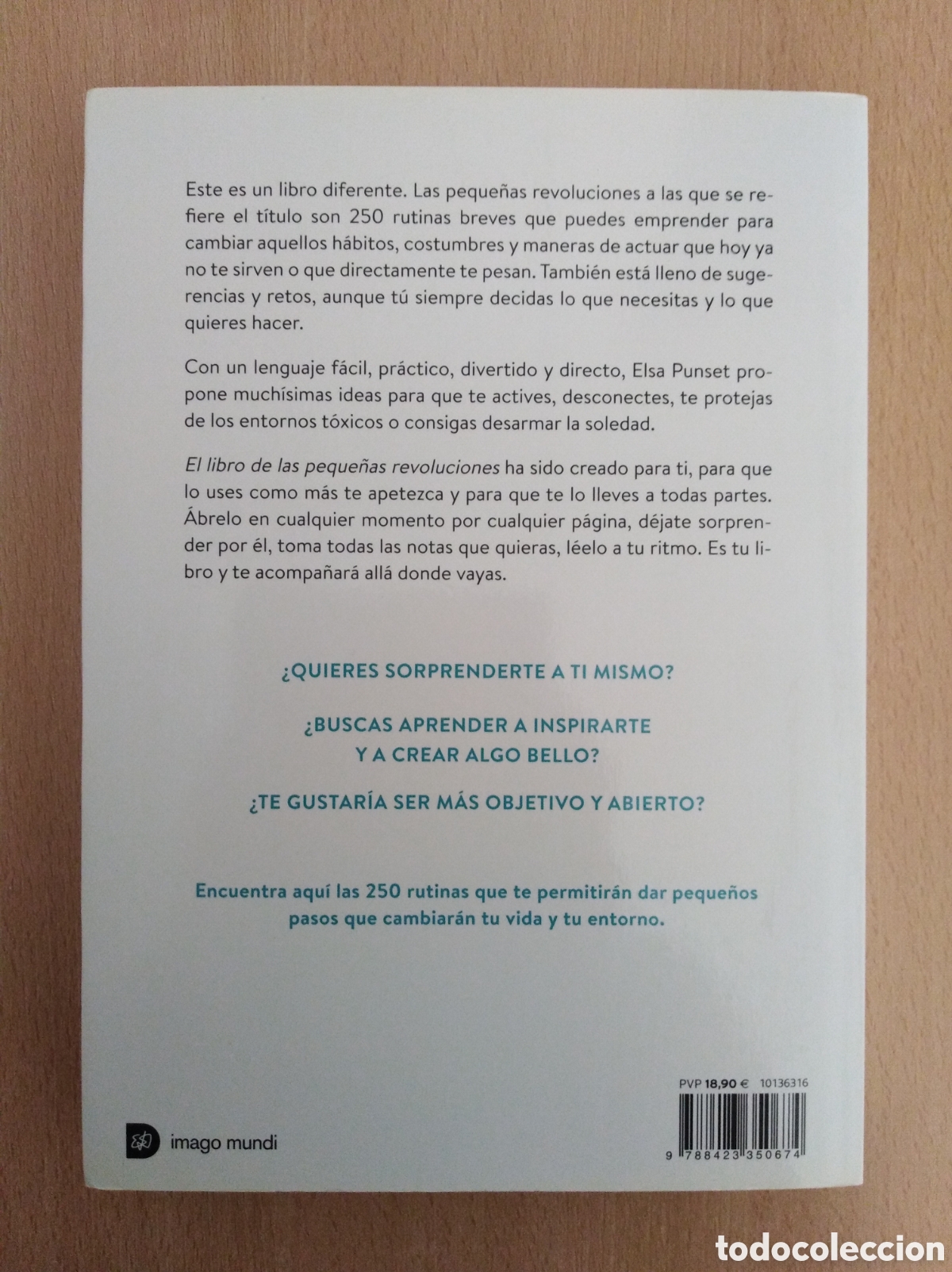 Libros: EL LIBRO DE LAS PEQUE&Ntilde;AS REVOLUCIONES. Elsa Punset - Foto 2