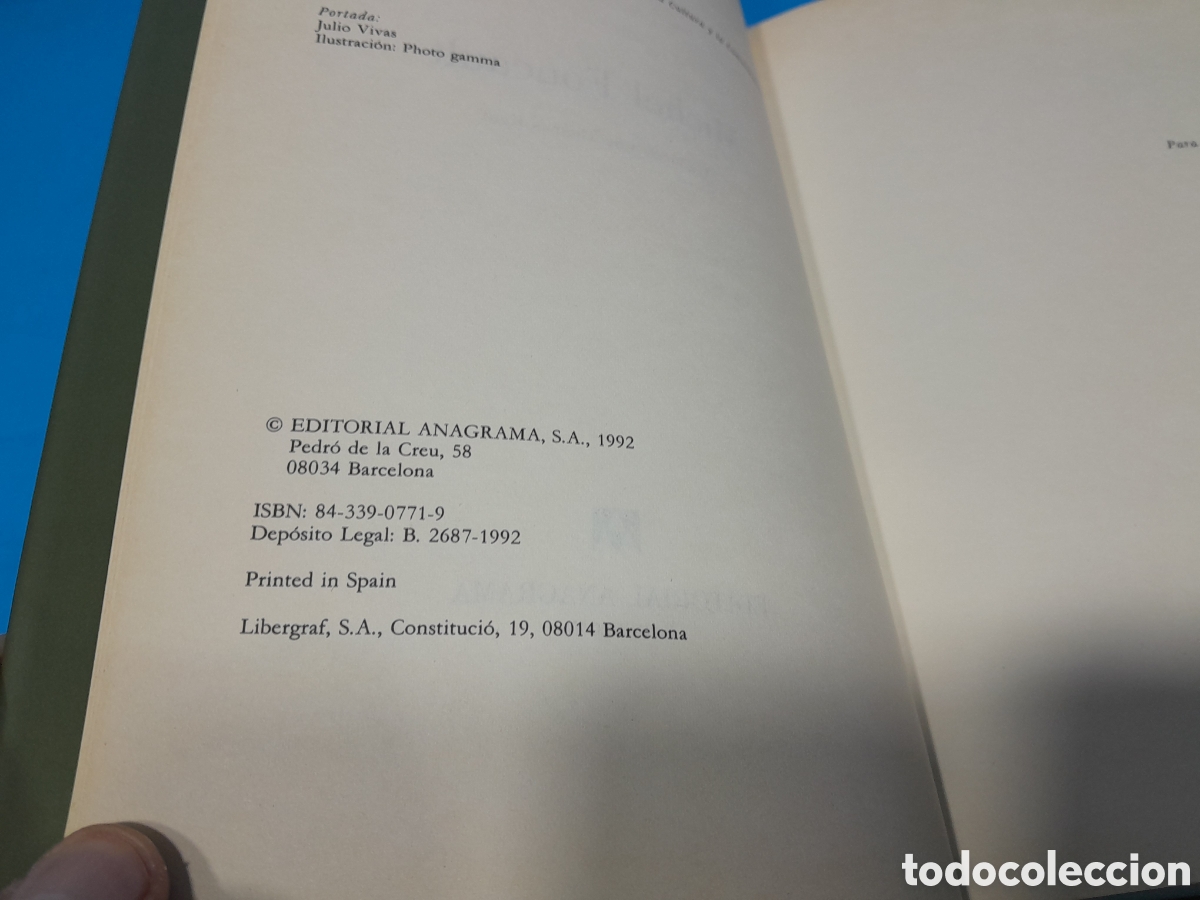 Libros: MICHEL FOUCAULT - DIDIER ERIBON - ANAGRAMA - Foto 4