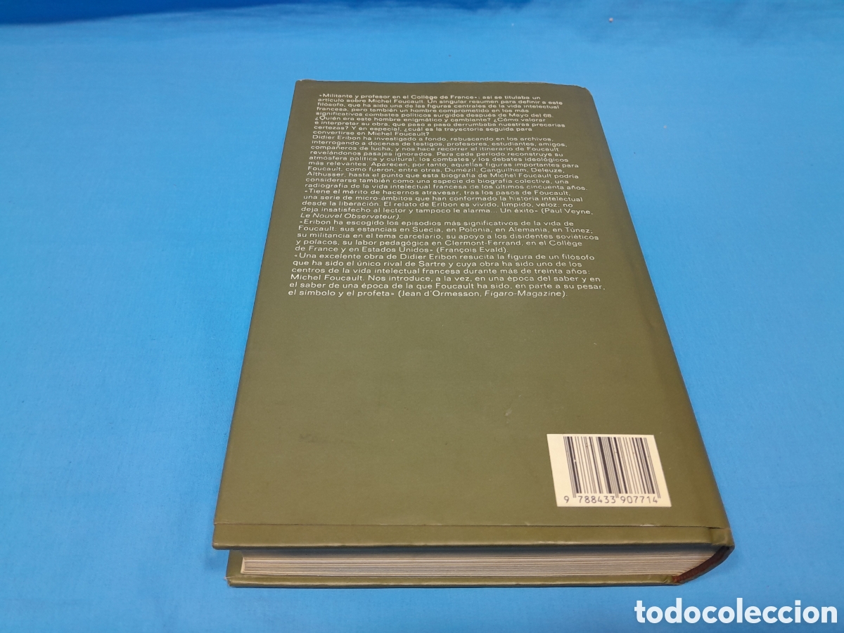 Libros: MICHEL FOUCAULT - DIDIER ERIBON - ANAGRAMA - Foto 7