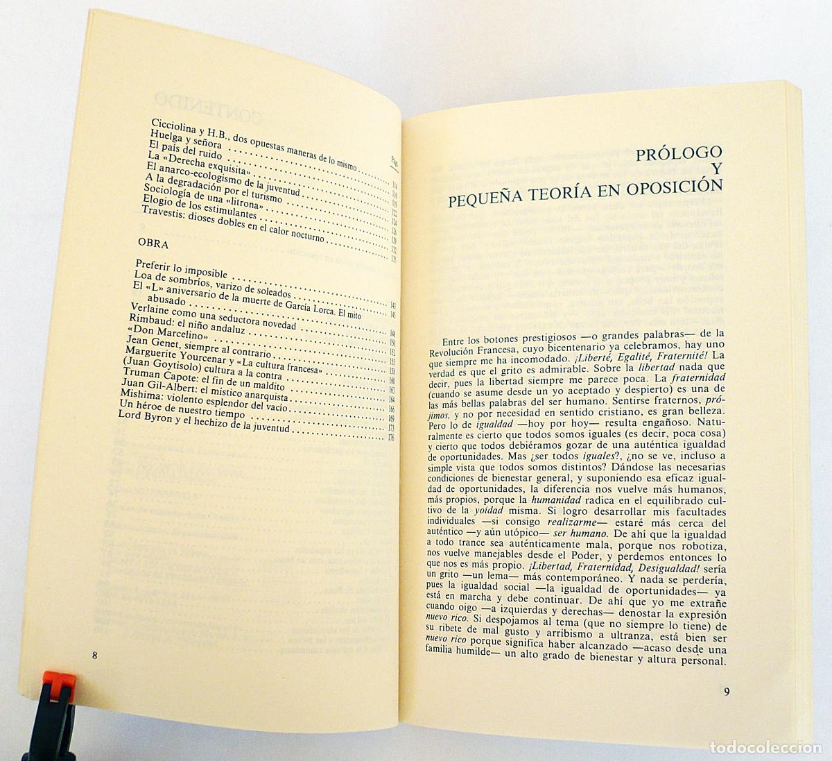 Libros: Luis Antonio de Villena, A la contra - Foto 5