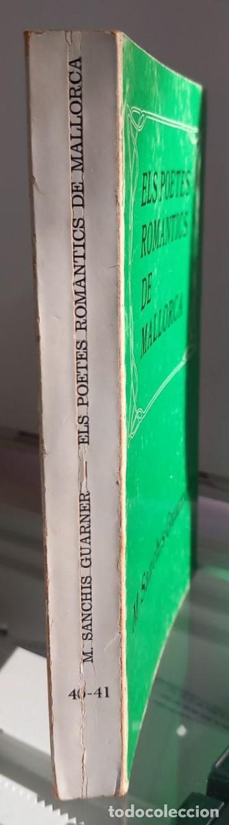Libros: Els poetes rom&agrave;ntics de Mallorca. - SANCHIS GUARNER, M.: - Foto 3