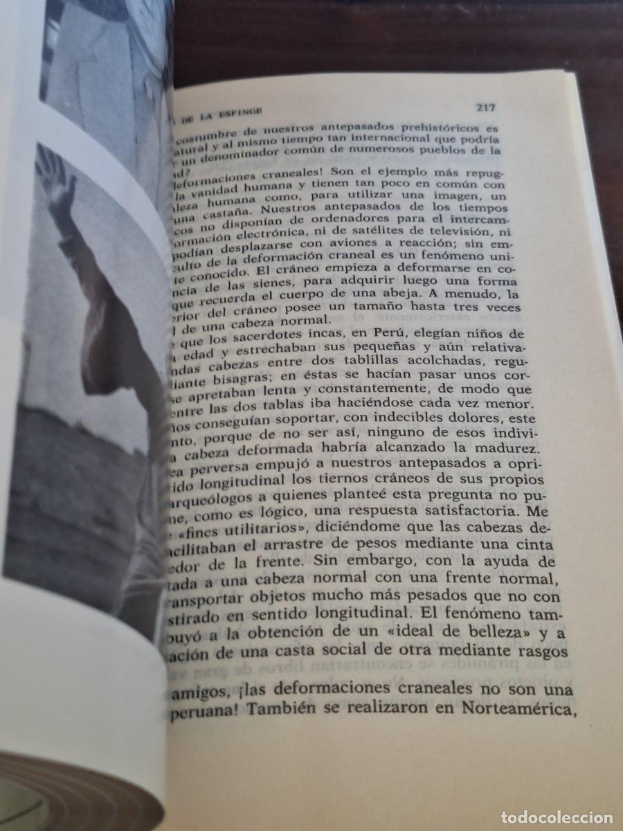 Libros: Los ojos de la Esfinge. Erich Von D&auml;niken - Foto 6