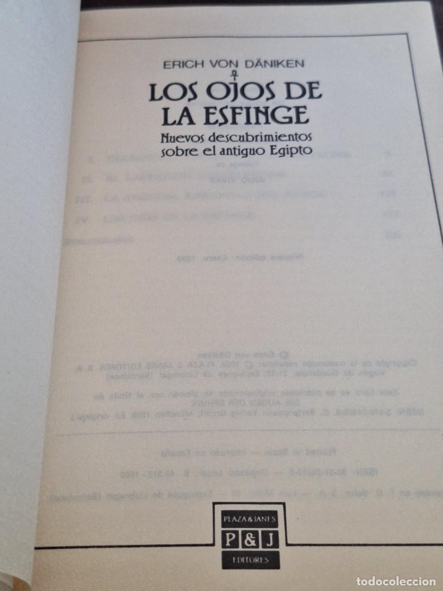 Libros: Los ojos de la Esfinge. Erich Von D&auml;niken - Foto 15
