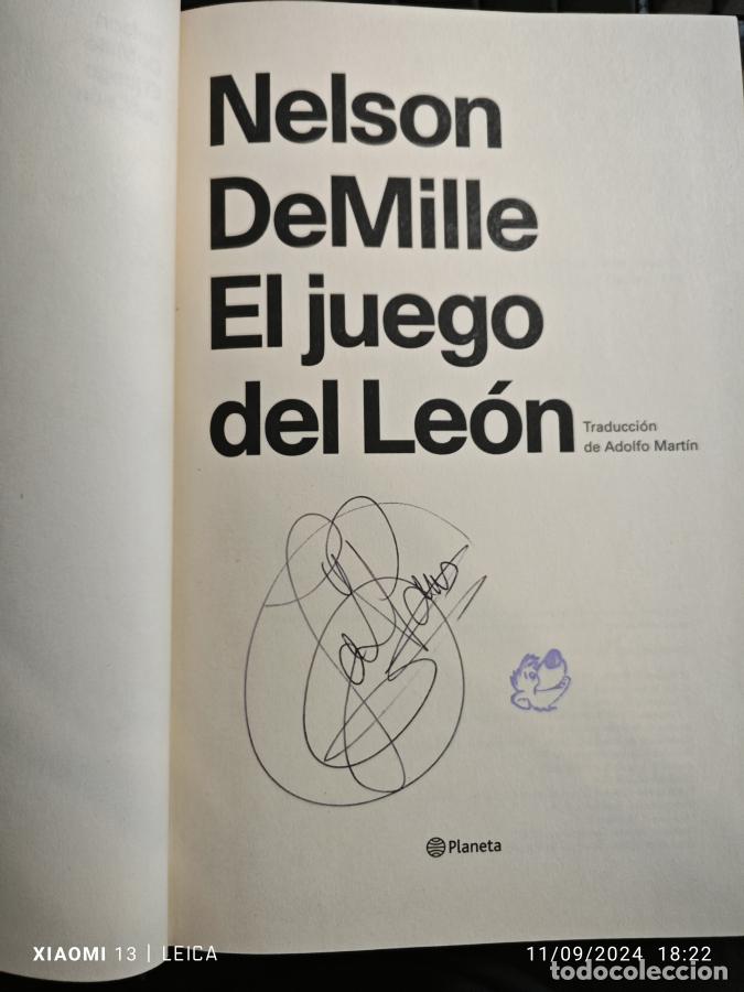 Libros: El juego del le&oacute;n. - DeMille, Nelson. TDK905 - Foto 1