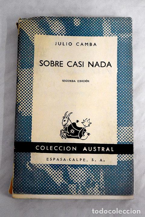 Libros: Sobre casi nada: Camba, Julio.- Camba, Julio - Foto 1