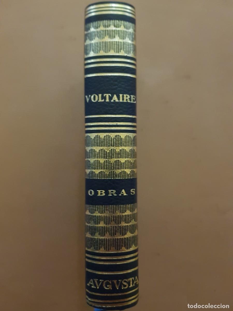 Libros: VOLTAIRE - OBRAS ESTELARES - ED. AUGUSTO - 1971 - Foto 2