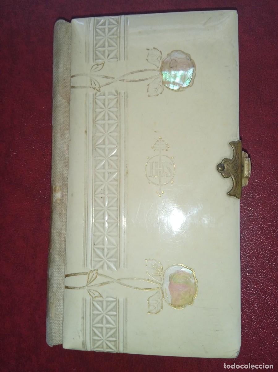 Libros: Antiguo MISAL, Nacar - Foto 1