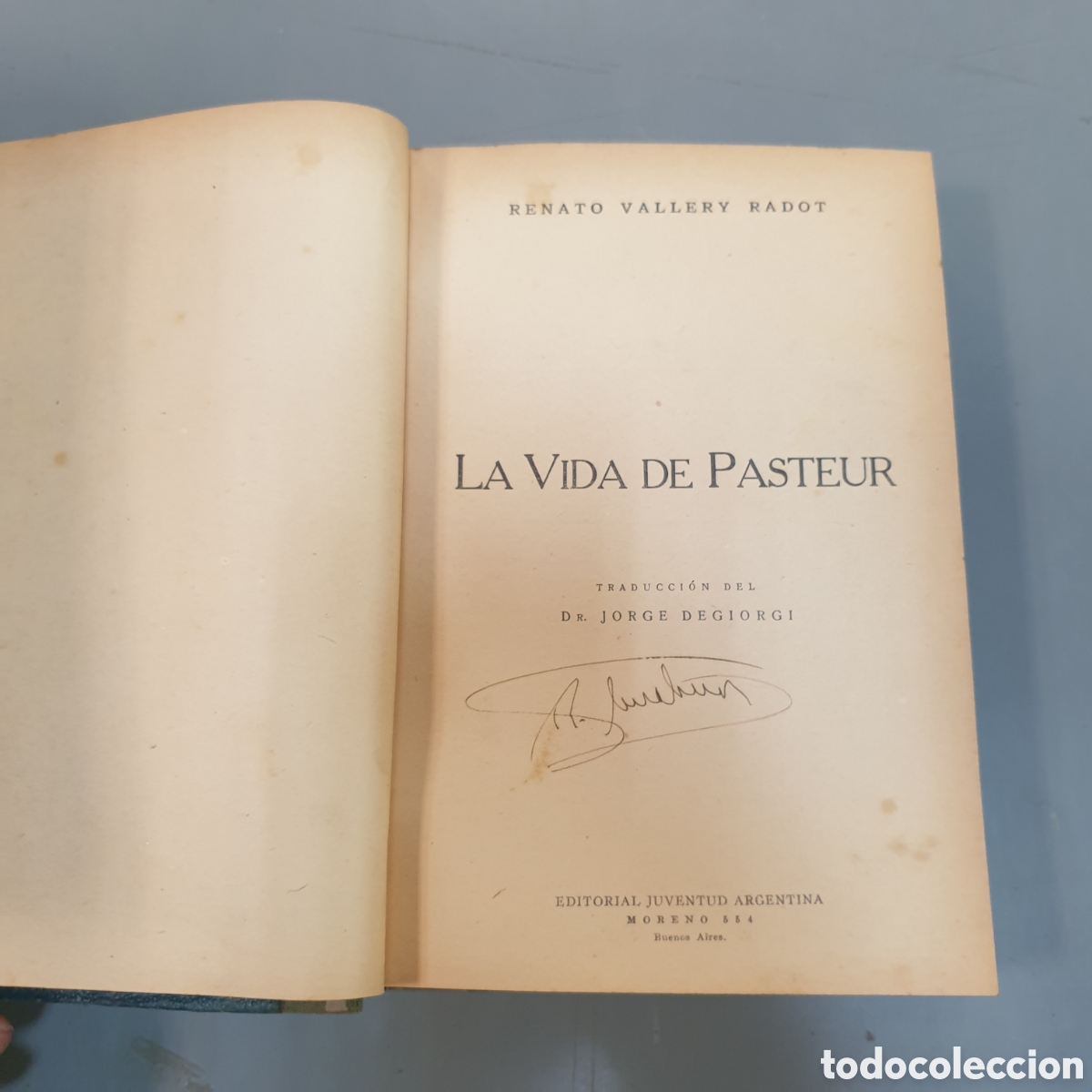 Libros: La vida de PASTEUR RENATO VALLERY - Foto 2