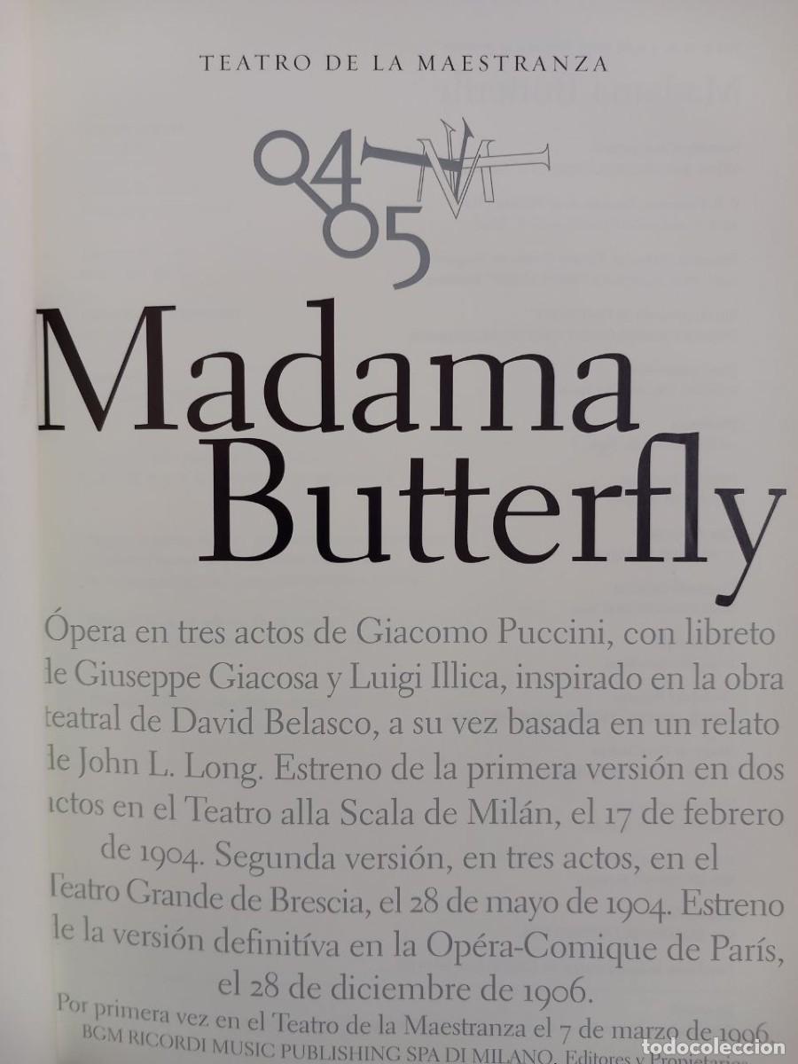 Libros: Madama Butterfly. - PUCCINI: - Foto 3