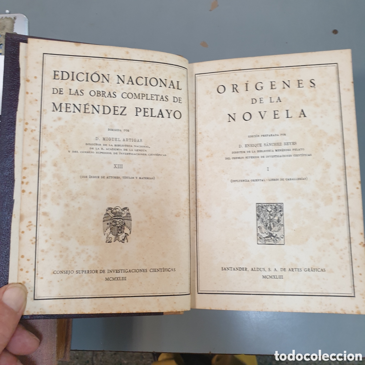 Libros: Or&iacute;genes de la NOVELA 4 vol&uacute;menes - Foto 2