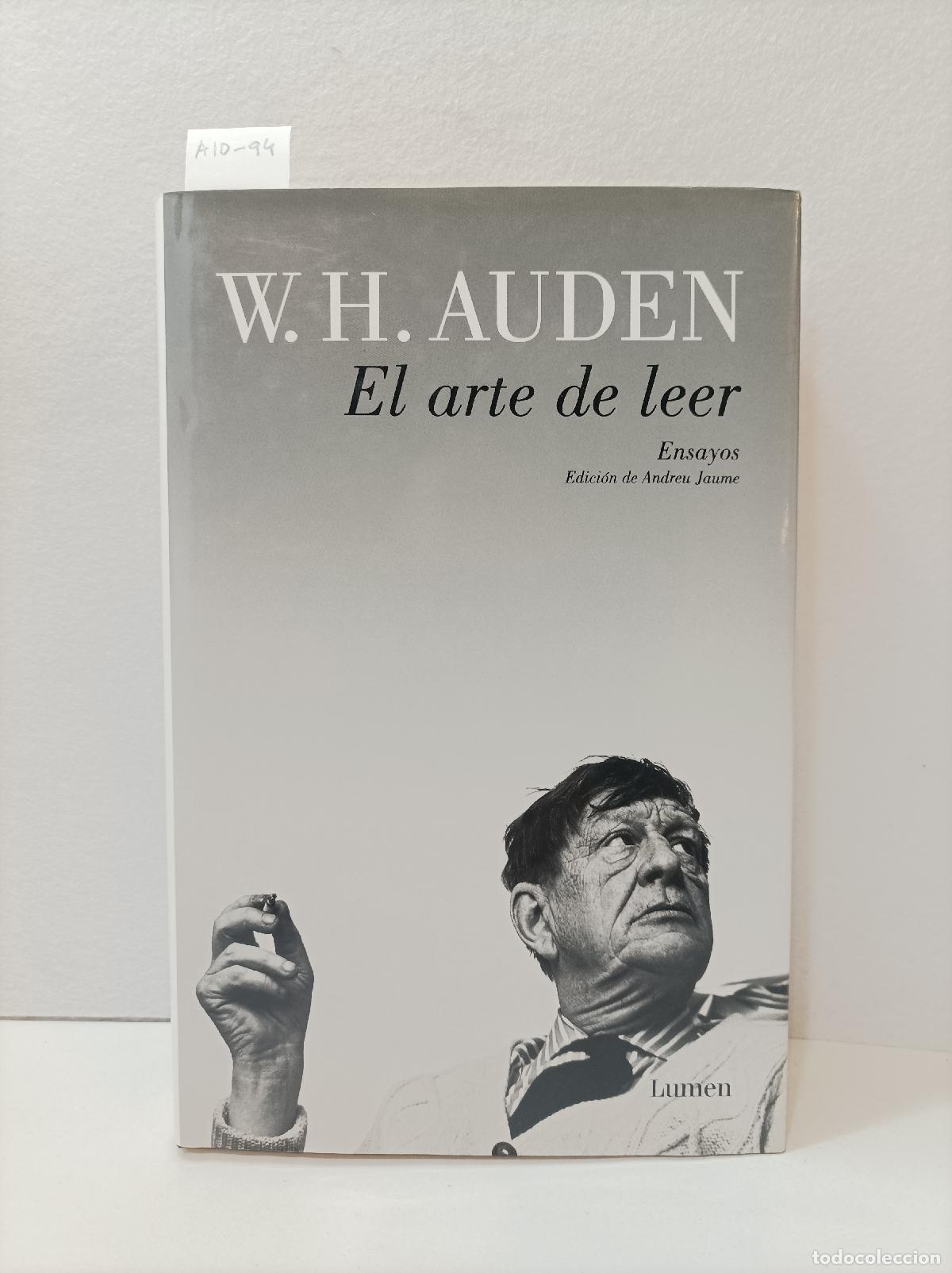 Libros: AUDEN, W. H.: - El arte de leer. - Foto 1