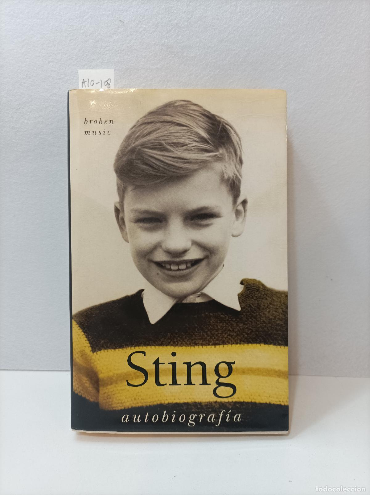 Libros: STING: - Broken Music. (Autobiograf&iacute;a). - Foto 1