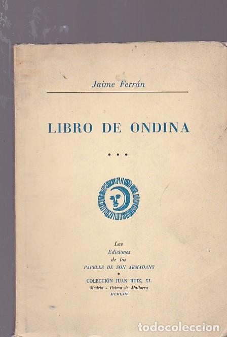 Libros: Libro de ondina - FERRAN,Jaime - Foto 1