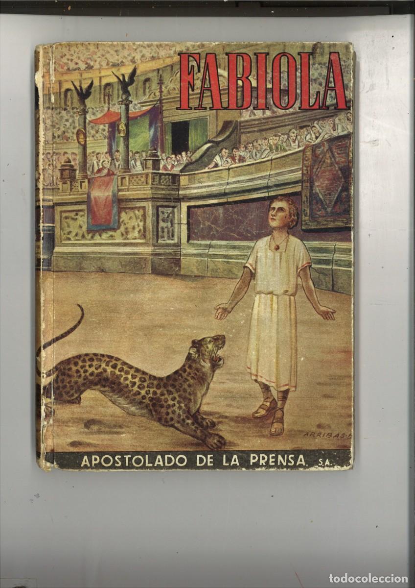 Libros: FABIOLA O LA IGLESIA DE LAS CATACUNBAS. Cardenal Wiseman - Foto 1