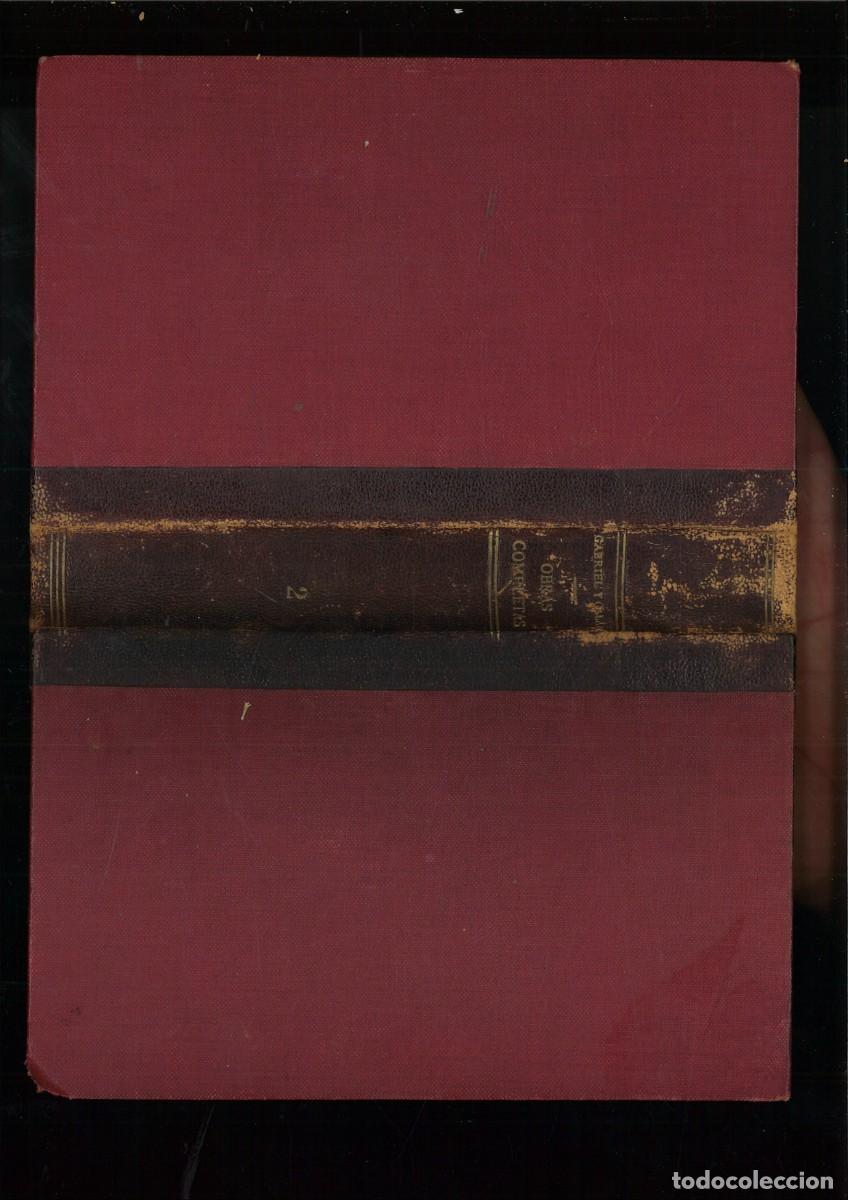Libros: OBRAS COMPLETAS. Jose Maria Gabriel y Galan - Foto 3