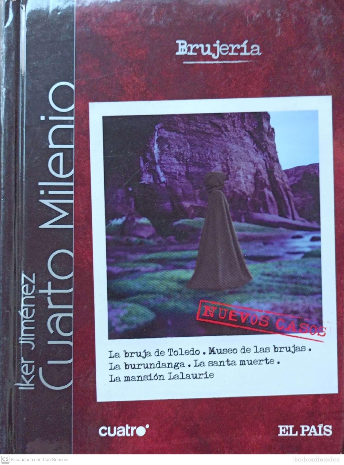 Libros: Cuarto milenio. Brujer&iacute;a - Iker Jim&eacute;nez - Foto 1