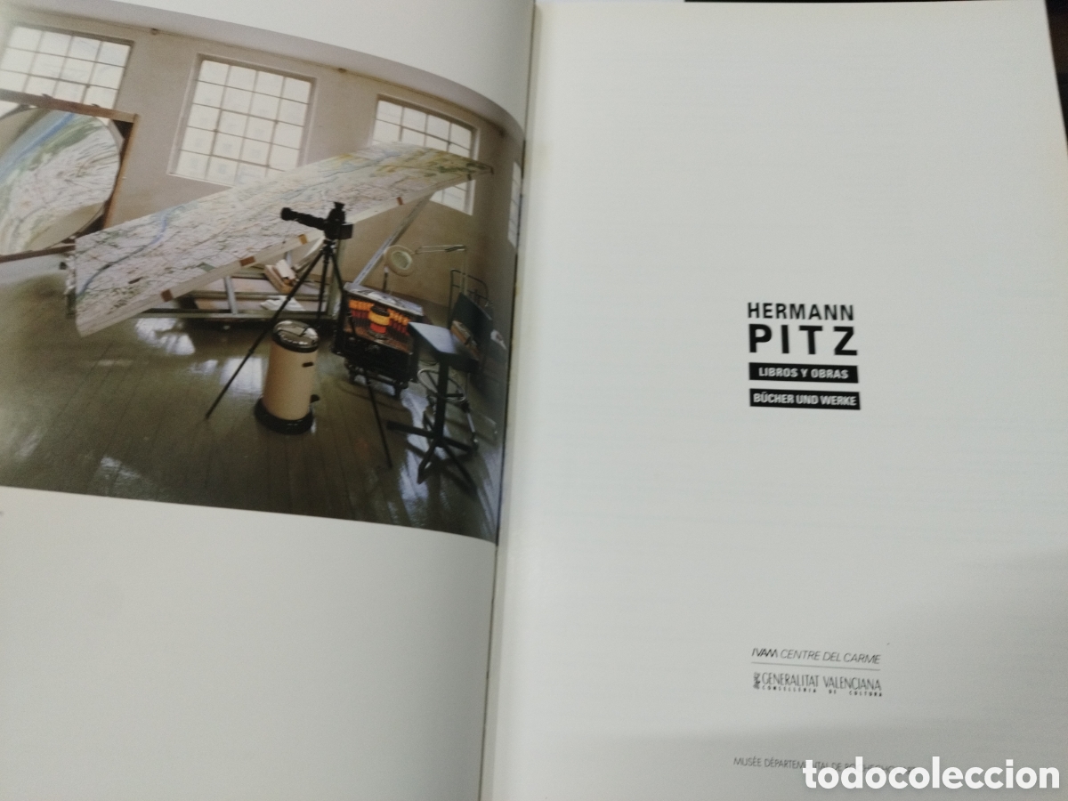 Libros: HERMANN PITZ. Libros y obras. IVAM - Foto 3