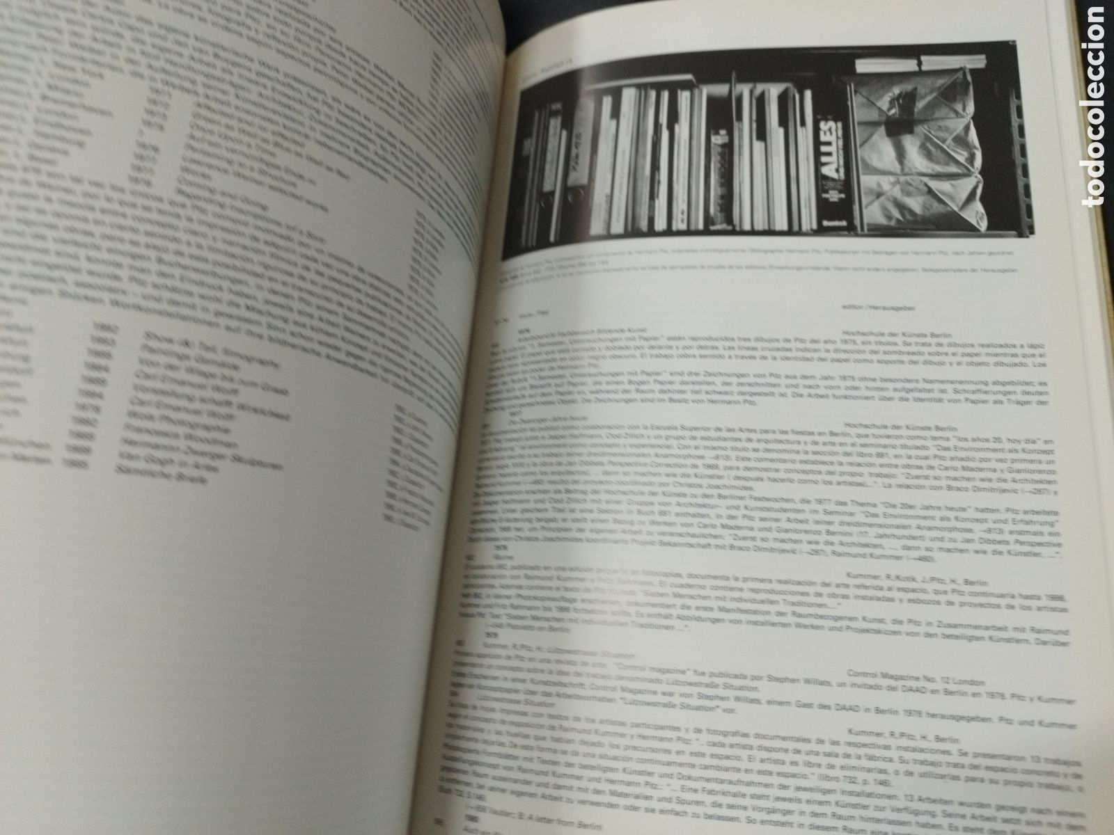 Libros: HERMANN PITZ. Libros y obras. IVAM - Foto 5