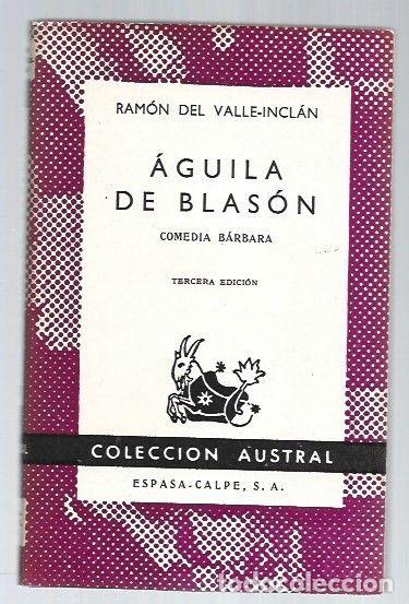 Libros: AGUILA DE BLASON - VALLE-INCLAN, RAMON DEL - Foto 1