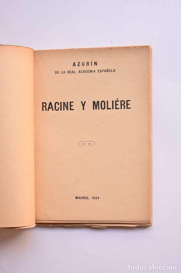 Libros: Racine y Moli&eacute;re - AZOR&Iacute;N (Leopoldo Alas) - Foto 2