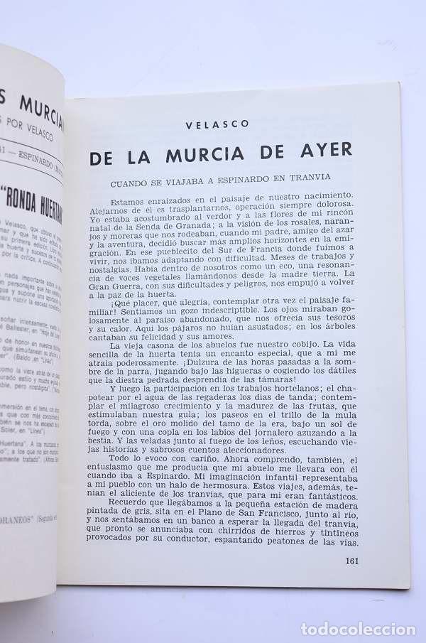 Libros: De la Murcia de Ayer - VELASCO - Foto 2