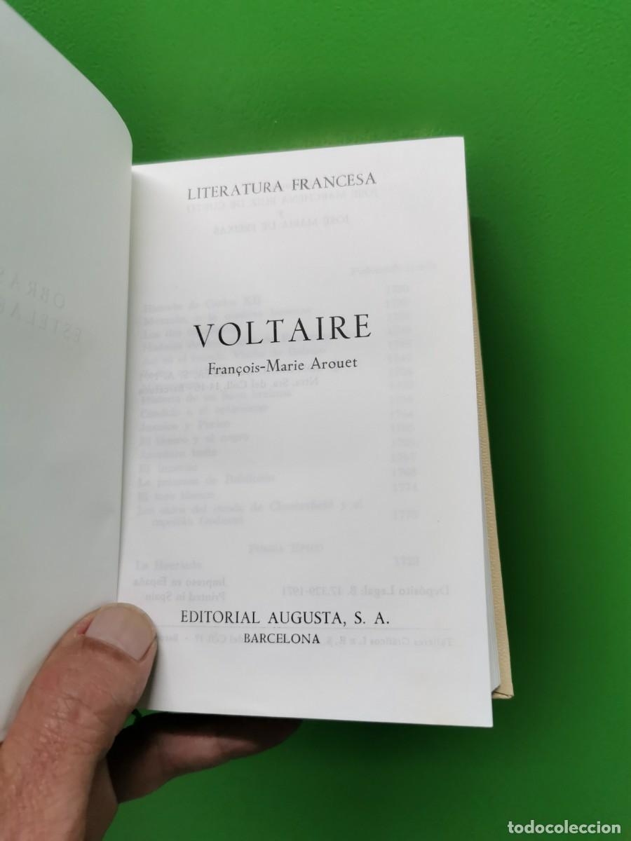 Libros: VOLTAIRE. OBRAS ESTELARES. EDITORIAL AUGUSTA - Foto 4