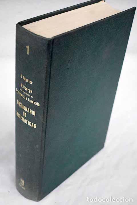 Libros: Diccionario de matem&aacute;ticas.- Bouvier, Alain - Foto 1