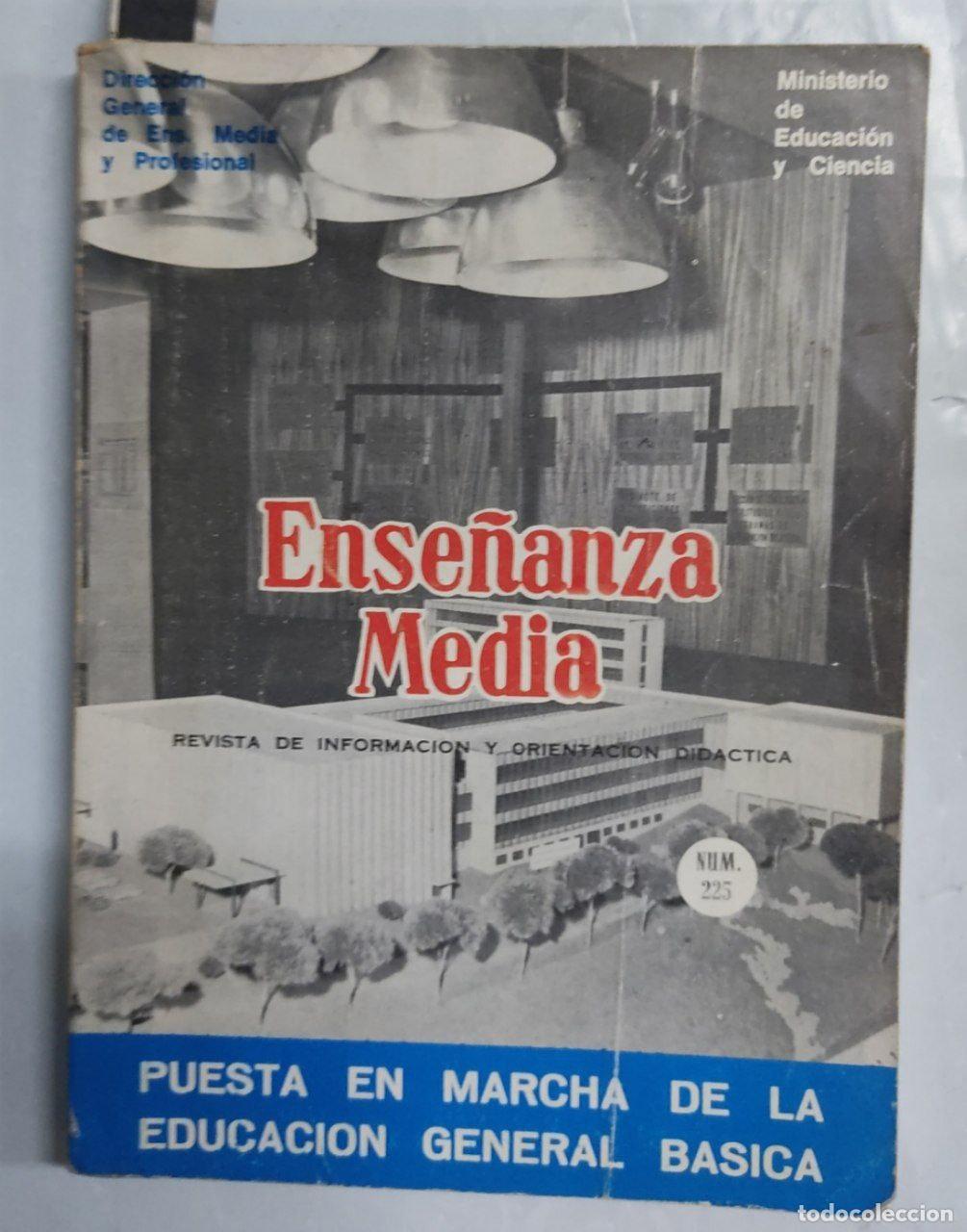 Libri di seconda mano: Ense&ntilde;anza Media. Revista de informacion y orientacion didactica Numero 225