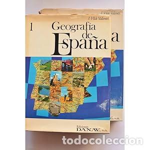 Libros: GEOGRAF&Iacute;A DE ESPA&Ntilde;A. 2 TOMOS. - Foto 1