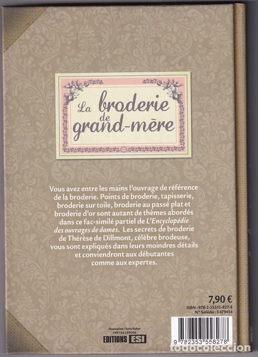 Libros: La broderie de grand-m&egrave;re - Th&eacute;r&egrave;se de Dillmont / Libro en franc&eacute;s - Facs&iacute;mil - Foto 2