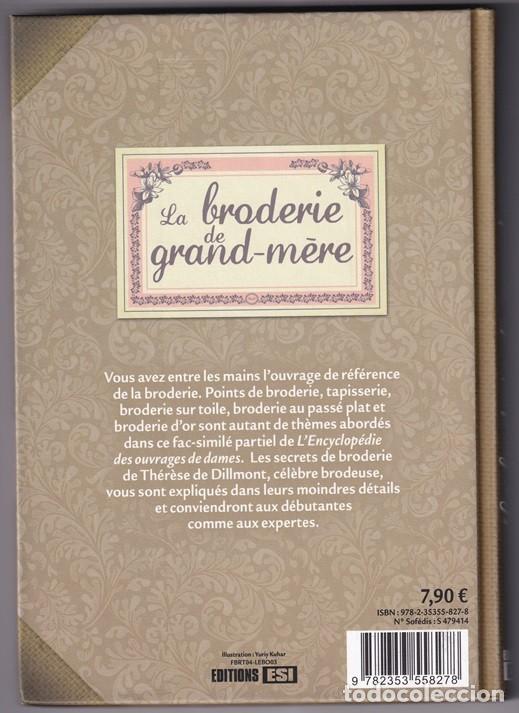 Libros: La broderie de grand-m&egrave;re - Th&eacute;r&egrave;se de Dillmont / Facs&iacute;mil - Libro en franc&eacute;s - Foto 2