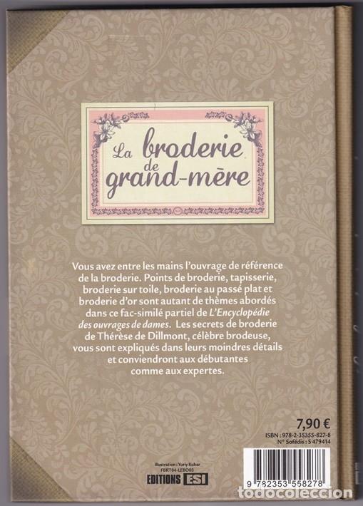 Libros: La broderie de grand-m&egrave;re - Th&eacute;r&egrave;se de Dillmont / Facs&iacute;mil - Libro en franc&eacute;s - Foto 2