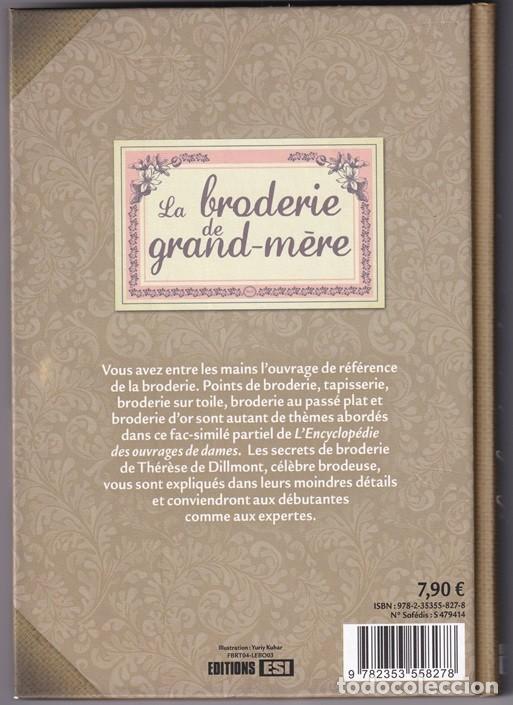 Libros: La broderie de grand-m&egrave;re - Th&eacute;r&egrave;se de Dillmont / Libro en franc&eacute;s - Facs&iacute;mil - Foto 2