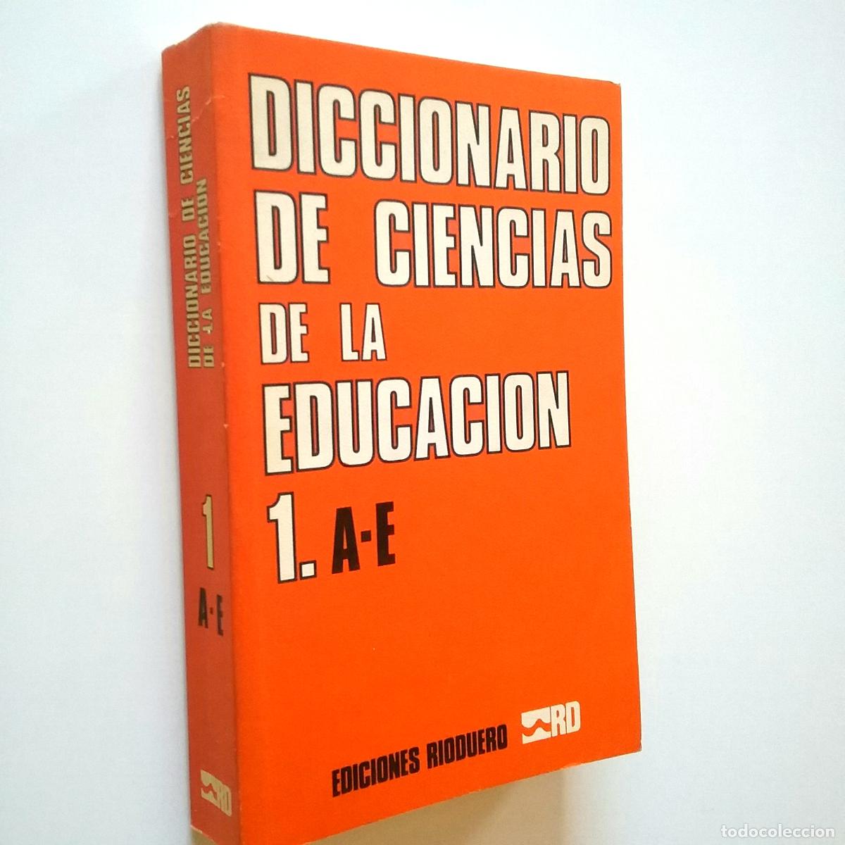 Libros: Diccionario de Ciencias de la Educaci&oacute;n, 1. A-E (I) - Foto 1