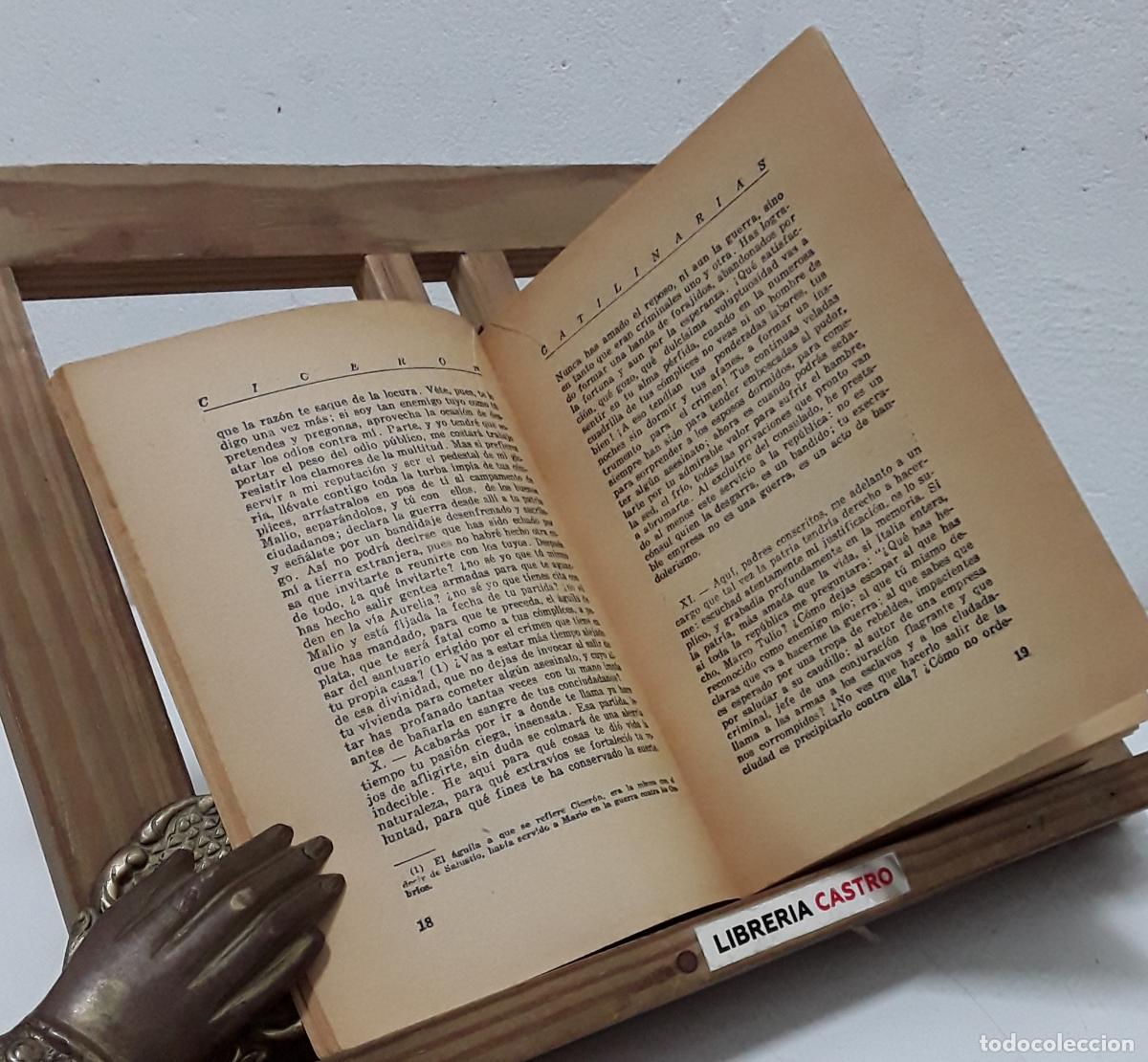Libros: Catilinarias - Marco Tulio Cicer&oacute;n. - Foto 2