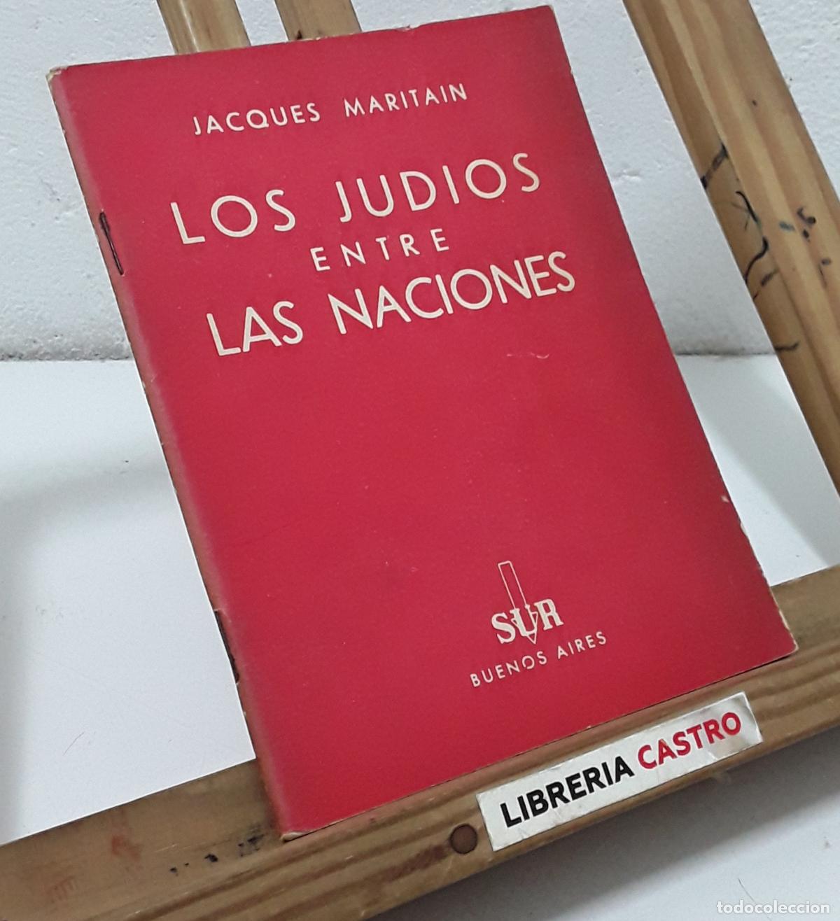 Libros: Los jud&iacute;os entre las naciones - Jacques Maritain. - Foto 1