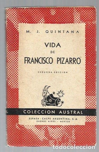 Libros: VIDA DE FRANCISCO DE PIZARRO - M. J. QUINTANA - Foto 1
