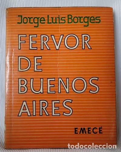 Libros: Fervor De Buenos Aires Jorge Luis Borges - segunda edicion - Foto 1