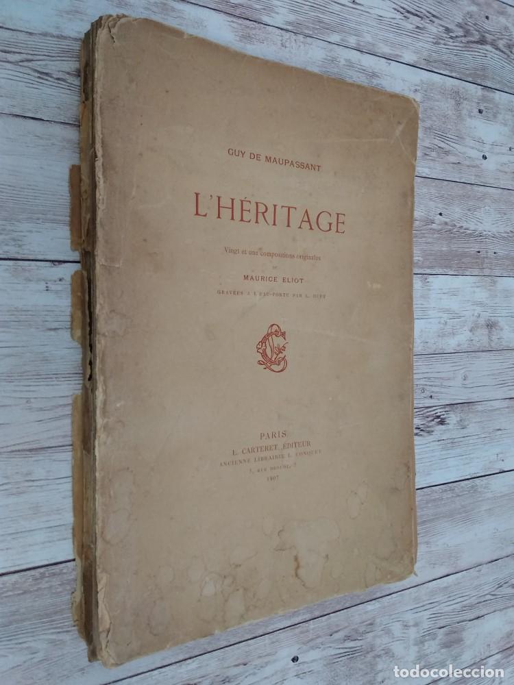 Libros: LHeritage (illustr&eacute; par Maurice Eliot) - Guy de Maupassant - Foto 1