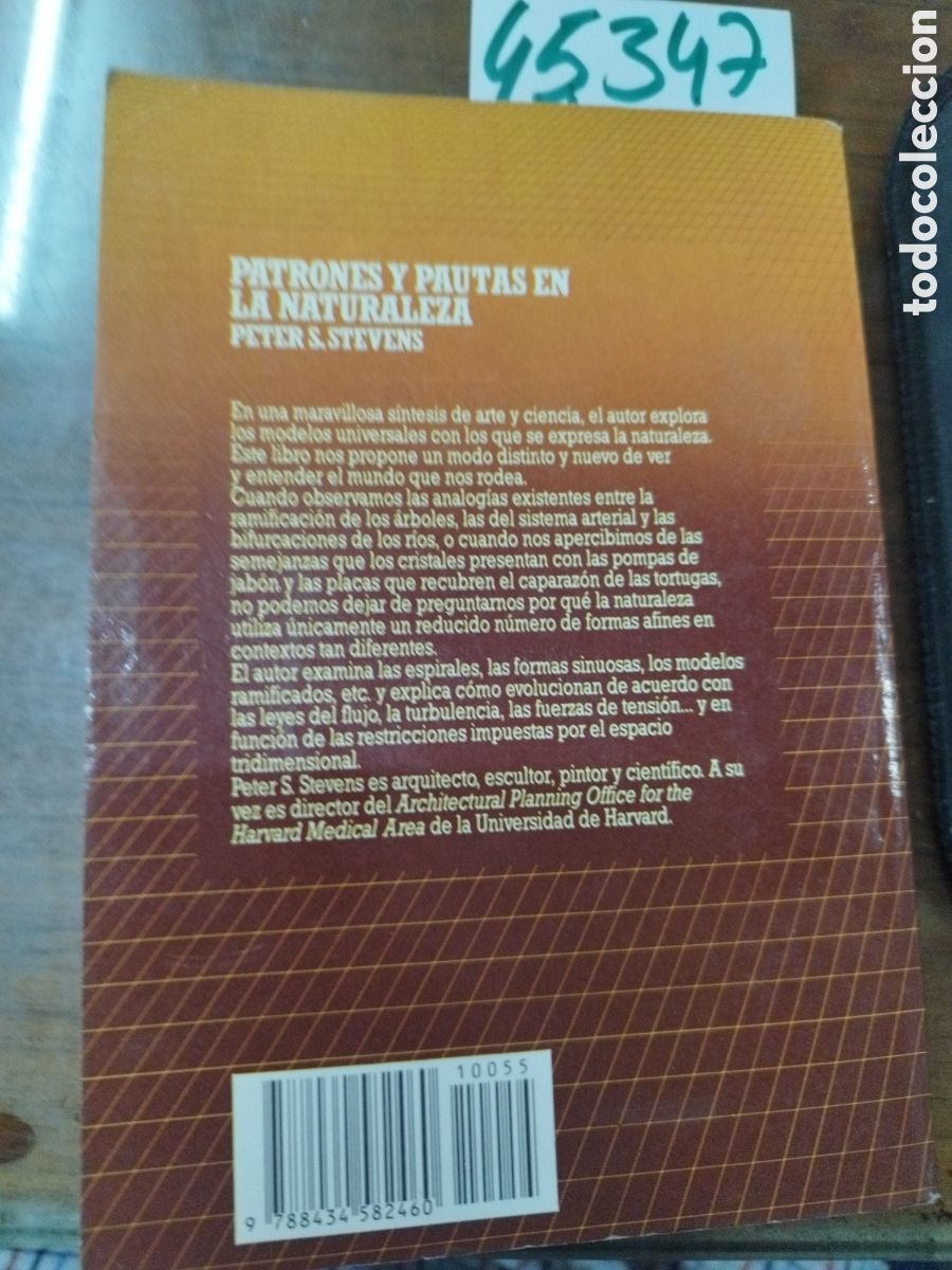 Libros: PATRONES Y PAUTAS EN LA NATURALEZA - STEVENS,Peter S. - Foto 3
