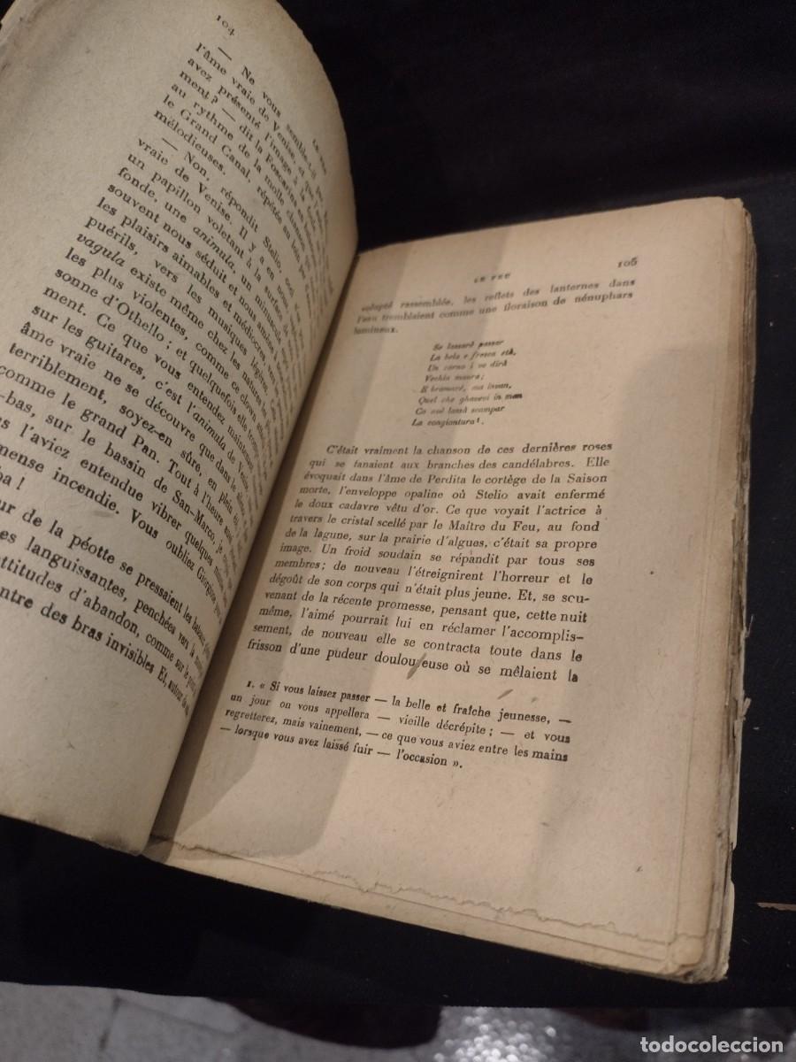 Libros: Le Feu - Gabriele D&acute;Annunzio - Foto 6