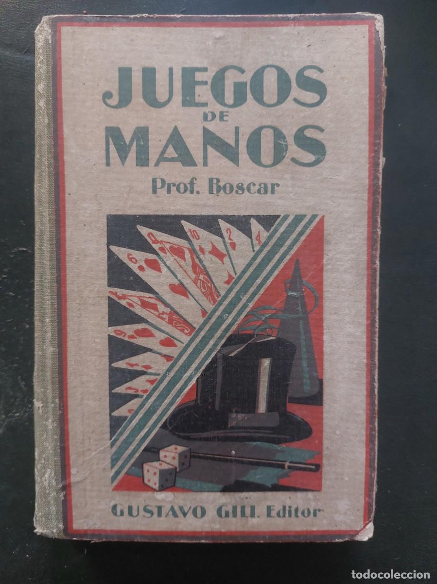 Libros: Juegos de manos - Boscar - 1941 - Foto 1